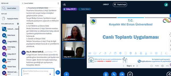 Dijital Eğitim Platformu Çalışma Grubu ikinci toplantısını gerçekleştirdi.